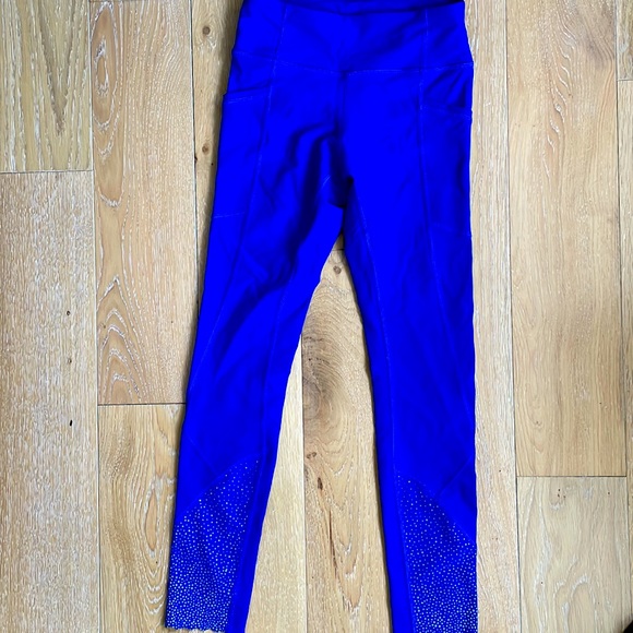 Lululemon Royal blue leggings - Picture 1 of 4
